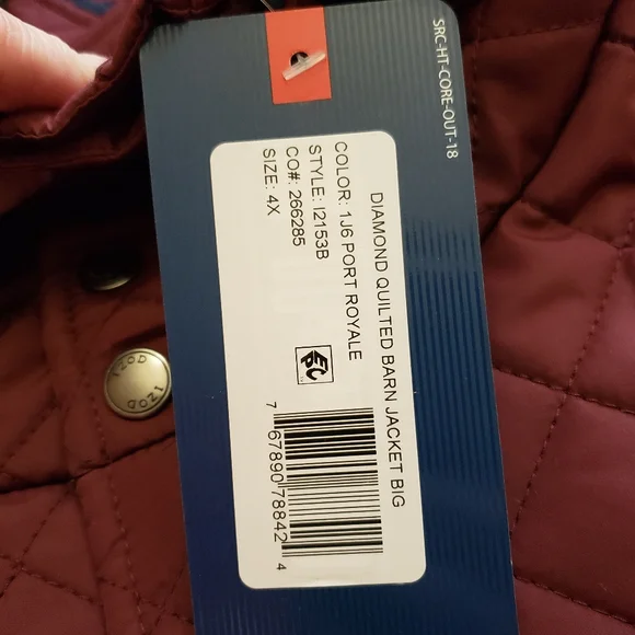 🎉HP🎉Izod Diamond quilted Barn Jacket - Picture 7 of 9